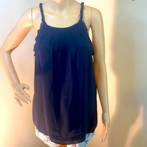 Banana Republic size 8 silk tunic